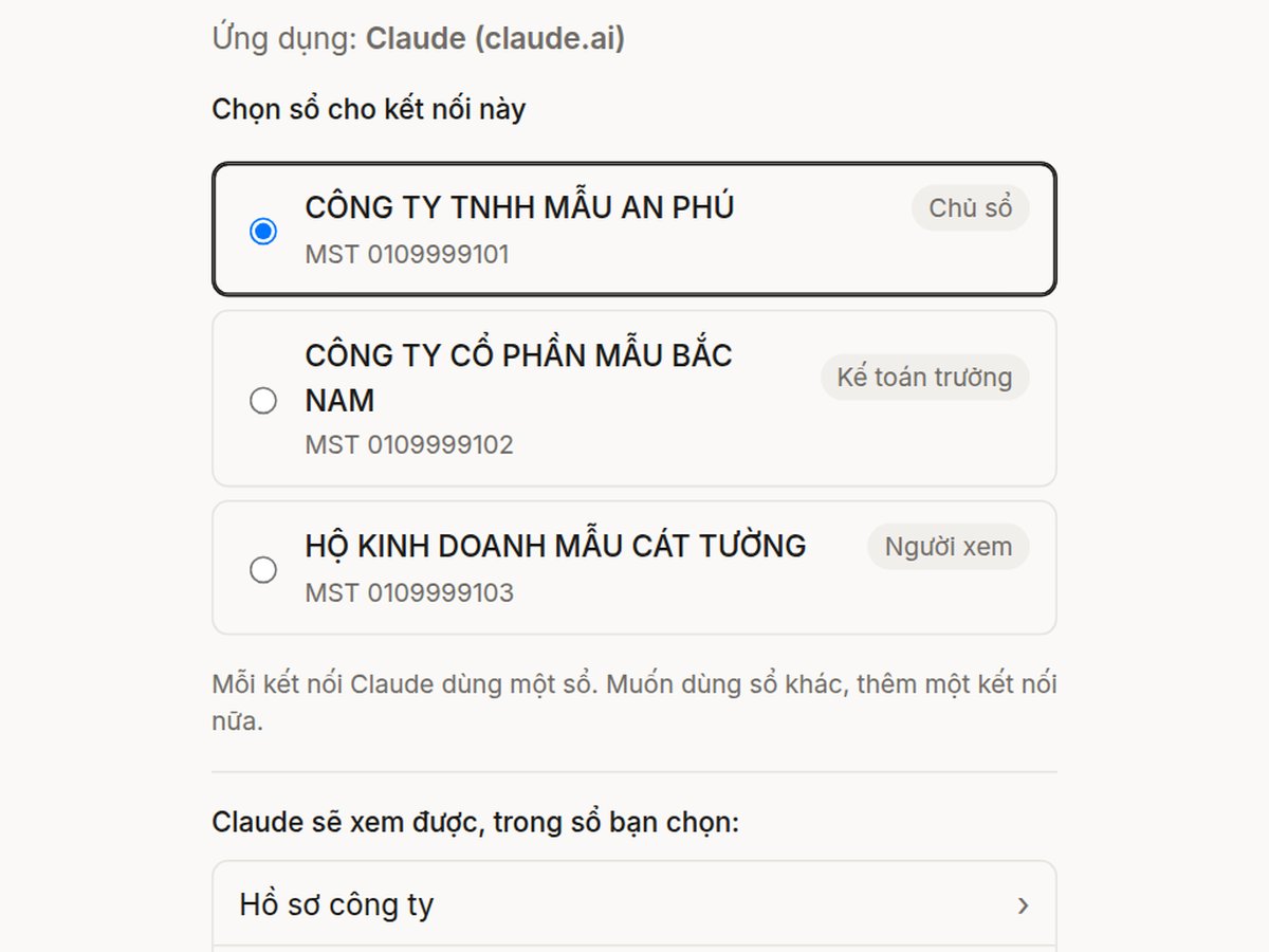 Thêm Soluta trong phần Connectors của Claude
